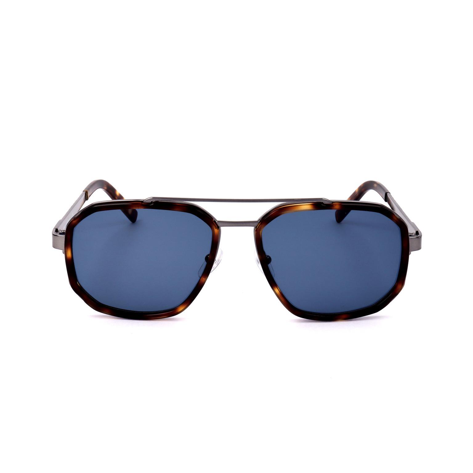 Occhiali Da Sole Karl Lagerfeld Modello KL6146S - Unisex, Nero, Taglia 54, Forma Rettangolare Modificata