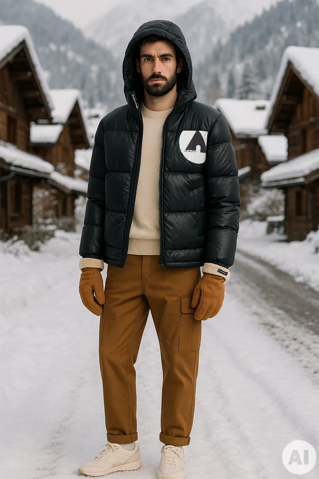 WINTER AT THE MOUNTAIN -BUY THE LOOK AT 80% OFF 