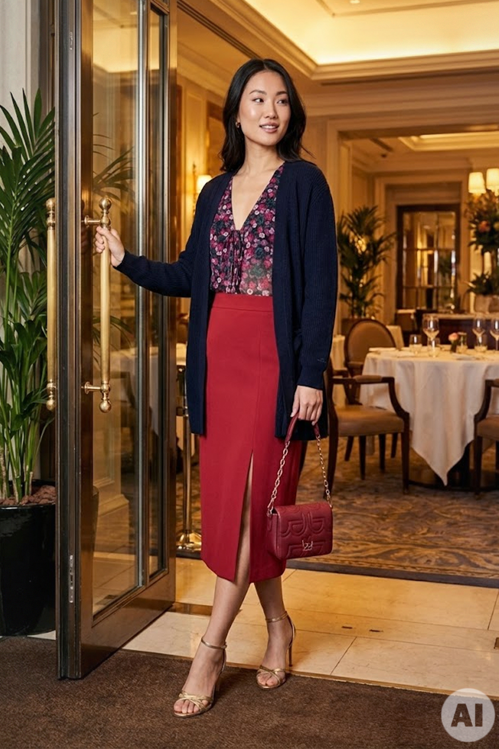 RED NIGHT -  BUY THE LOOK AT 80% OFF