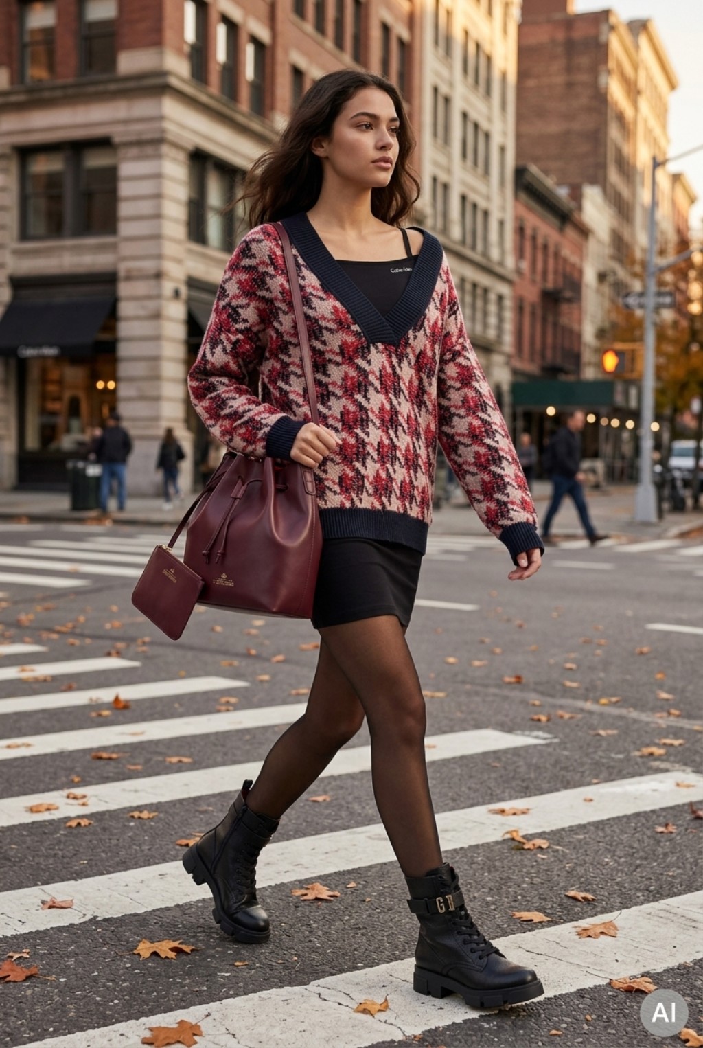 AUTUMN IN RED - BUY THE LOOK AT 85% OFF