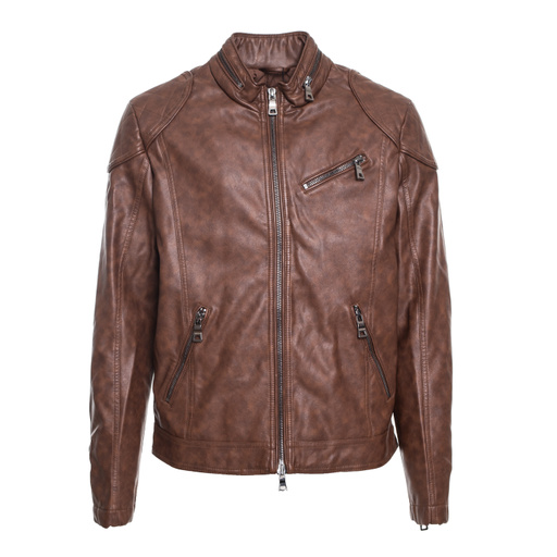 guess maroon leather jacket