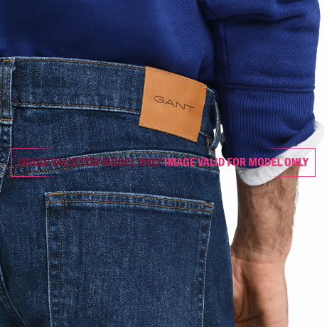 Jeans Gant dark blue &mdash; foto 3