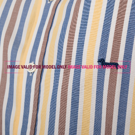 HARMONT & BLAINE CRB0130 - BLUE MULTI - SHIRTS - Image 3