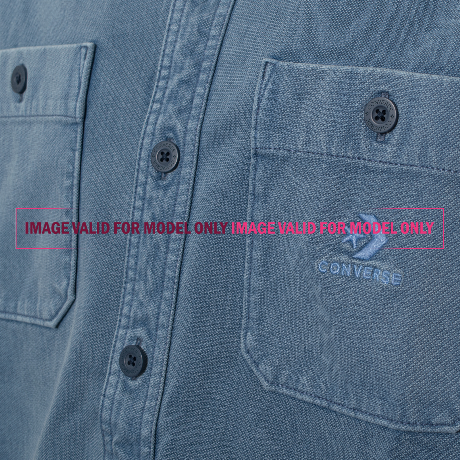 CONVERSE CVM6C017 - LIGHT INDIGO - SHIRTS - Image 3