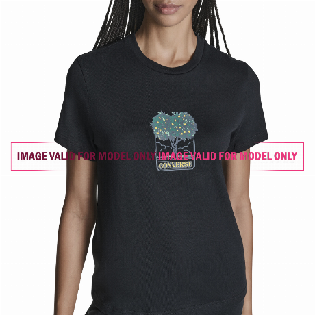 CONVERSE CVW6T106 - NEW FOUND BLOOM - T SHIRT