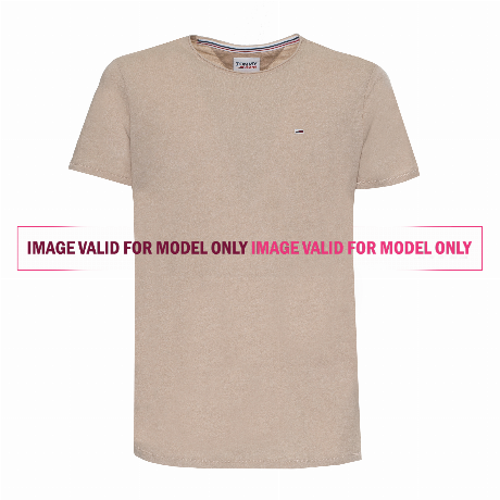 TOMMY JEANS DM0DM09586 - BRIGHT CERISE PINK - CAMISETA