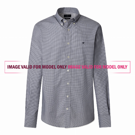 HACKETT LONDON HM3010262 - SKY BLUE - MARŠKINĖLIAI