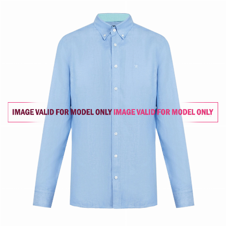 HACKETT LONDON HM309839 - LT AQUA - KOSZULE
