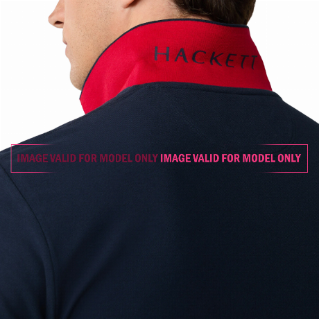 HACKETT LONDON HM562363 - COLLEGE PINK - POLO - Image 3