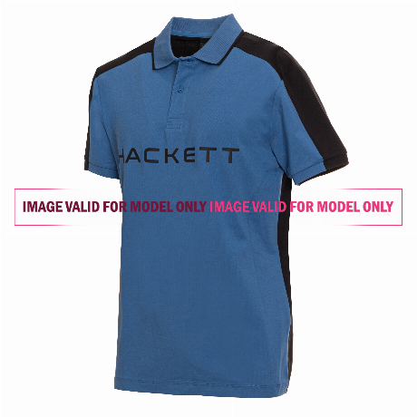 HACKETT SPORT HM563377 - BLACK|ECRU - TRICOURI POLO - Image 2