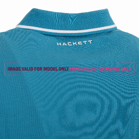HACKETT SPORT HM563460 - NAVY|ARANCIO - POLO - Image 3