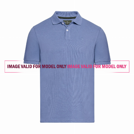 HACKETT LONDON HM563469 - AQUA BLUE - МУЖСКИЕ СПОРТИВНЫЕ РУБАШКИ С КОРОТКИМИ РУКАВАМИ - Image 2