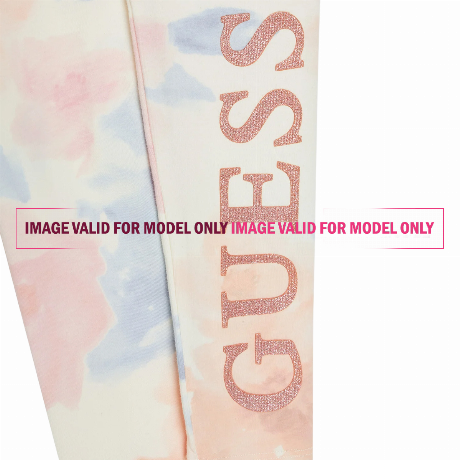 GUESS J5RB06 - BAROQUE FLORALS PINK           - TROUSERS - Image 3