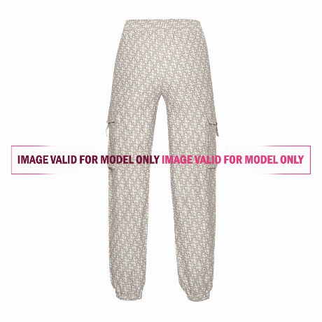 GUESS J5RB09 - 4G AOP BLACK                   - TROUSERS - Image 2