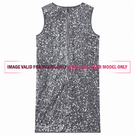 GUESS J5RK07 - BLUE SEQUINS COMBO             - DRESSES - Image 2