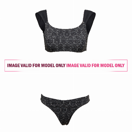 KARL LAGERFELD KL21WTP13 - WHITE/BLACK - COSTUME