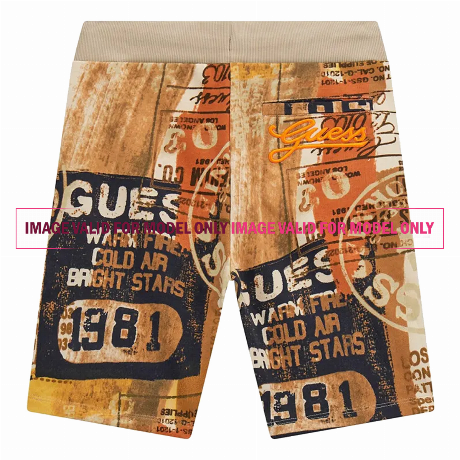 GUESS L5RD04 - BLUE PARADISE PALMS            - BERMUDA AND SHORTS - Image 2