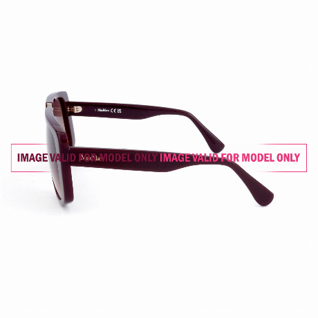 MAXMARA MM0075 - SHINY BLACK - OKULARY - Image 3